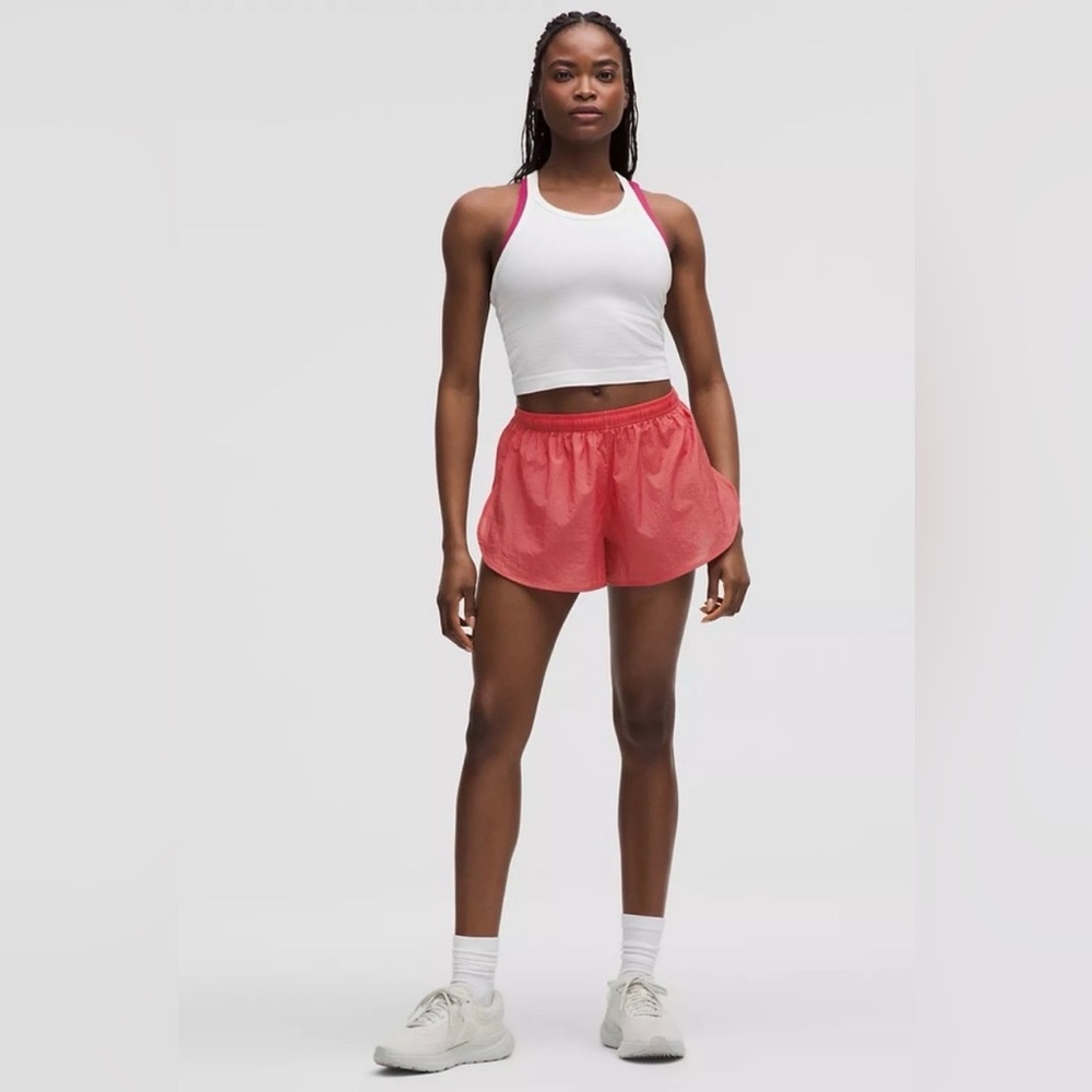 Lululemon Dolphin-Hem Mid-Rise Running Short 3"